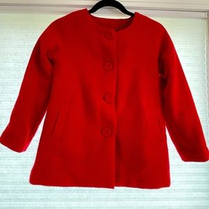 Catimini Tweed Girls’ Coat - Size 8